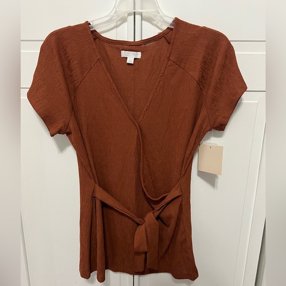 Rust colored blouse - Picture 1 of 3
